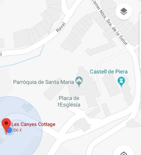 Les Canyes Cottage, Private Villa Resort Piera Exteriér fotografie